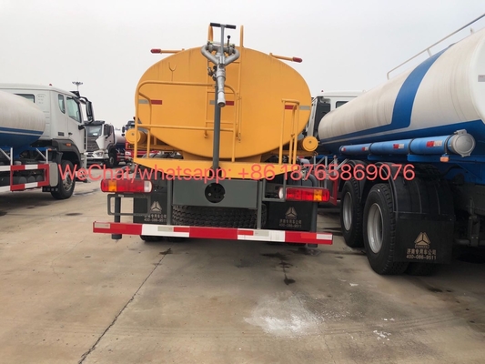 HW76 ডিজেল 290hp জল ট্রাক স্প্রিংকলার HW19710 ট্রান্সমিশন