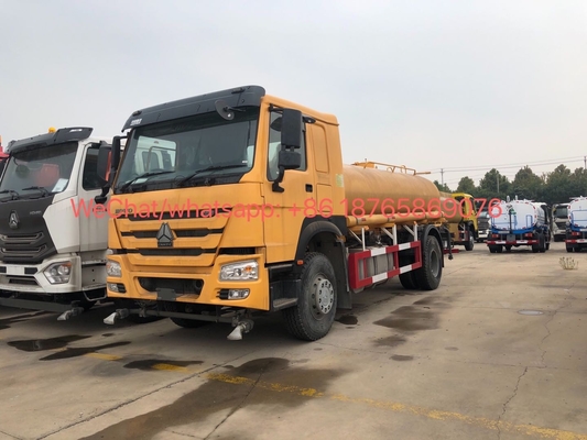 HW76 ডিজেল 290hp জল ট্রাক স্প্রিংকলার HW19710 ট্রান্সমিশন