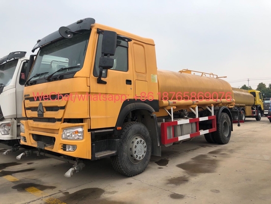 HW76 ডিজেল 290hp জল ট্রাক স্প্রিংকলার HW19710 ট্রান্সমিশন