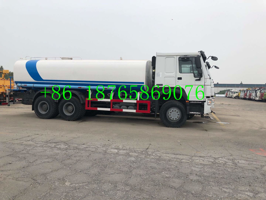 1500L সিনোট্রুক হাও 10 চাকা 6x4 336hp পানির ট্যাঙ্ক ট্রাক