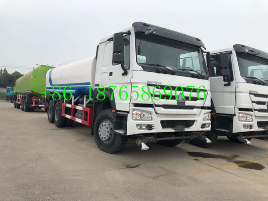 1500L সিনোট্রুক হাও 10 চাকা 6x4 336hp পানির ট্যাঙ্ক ট্রাক