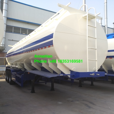 Q235 50000L 3 টি পাইপ সহ অ্যাক্সেল তেল ট্যাঙ্ক ট্রেলার