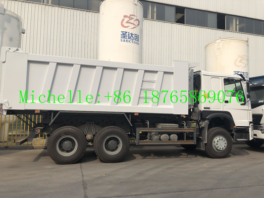 WD615.69 336hp নির্মাণ সাইটগুলির জন্য ভারী দায়িত্ব ডাম্প ট্রাক
