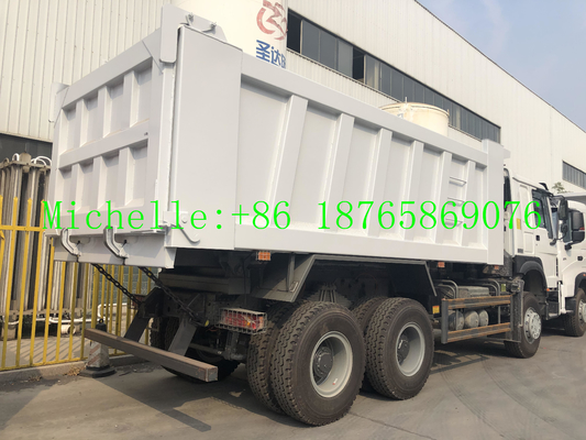 WD615.69 336hp নির্মাণ সাইটগুলির জন্য ভারী দায়িত্ব ডাম্প ট্রাক