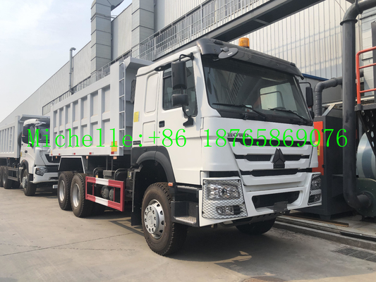 WD615.69 336hp নির্মাণ সাইটগুলির জন্য ভারী দায়িত্ব ডাম্প ট্রাক