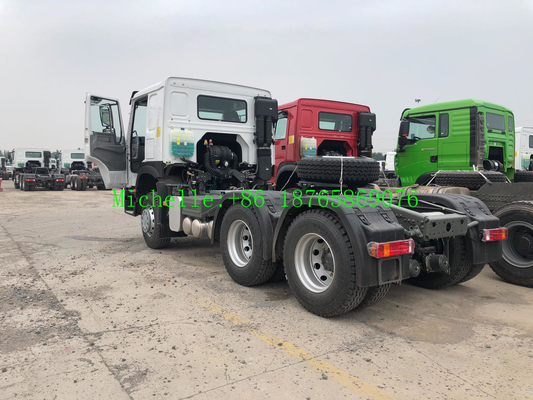 ZZ4257S3241W 400L HW19710 6x4 ট্রাক্টর হেড ট্রাক