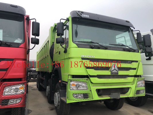 3 অক্ষ 30cbm 45 টন 8 * 4 12 2 যাত্রীর জন্য হুইলারের ডাম্প ট্রাক