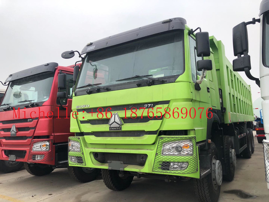 3 অক্ষ 30cbm 45 টন 8 * 4 12 2 যাত্রীর জন্য হুইলারের ডাম্প ট্রাক