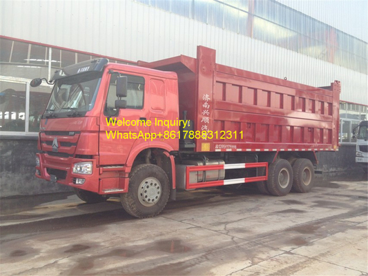 ভারী দায়িত্ব সিনোট্রুক HOWO 6x4 30 টন টিপার ডাম্প ট্রাক