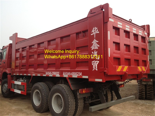 ভারী দায়িত্ব সিনোট্রুক HOWO 6x4 30 টন টিপার ডাম্প ট্রাক