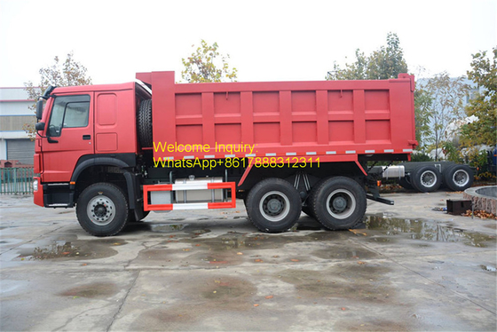 ভারী দায়িত্ব সিনোট্রুক HOWO 6x4 30 টন টিপার ডাম্প ট্রাক