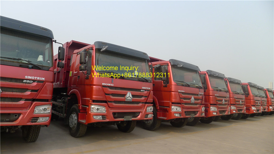 ভারী দায়িত্ব সিনোট্রুক HOWO 6x4 30 টন টিপার ডাম্প ট্রাক