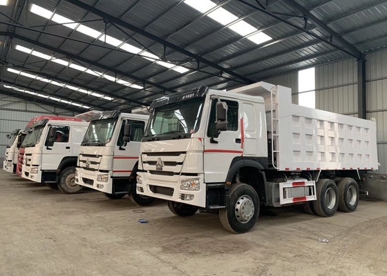 13R22.5 20CBM টিউবলেস টায়ার ভারী দায়িত্ব ডাম্প ট্রাক সিনোট্রুক হাও 6x4