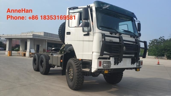 6x6 371hp সিনোট্রুক হাওও 7 প্রাইম মুভার ট্রাক ডিজেল ইঞ্জিন