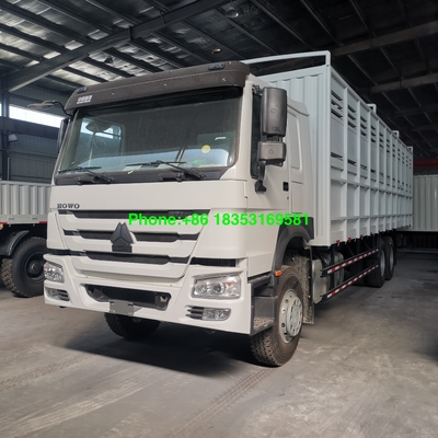 সিনোট্রুক হাওও 6x4 কার্গো পরিবহন ট্রাক 371 এইচপি 30 টি লোড ক্যাপাসিটি