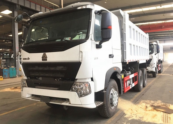 সিনোট্রুক HOWO A7 6x4 371hp হোয়াইট ডাম্প ট্রাক টিপার ট্রাক কার্গো ট্রাক