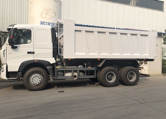 সিনোট্রুক HOWO A7 6x4 371hp হোয়াইট ডাম্প ট্রাক টিপার ট্রাক কার্গো ট্রাক