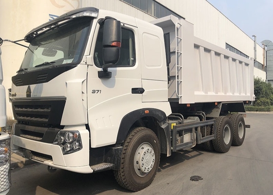 সিনোট্রুক HOWO A7 6x4 371hp হোয়াইট ডাম্প ট্রাক টিপার ট্রাক কার্গো ট্রাক