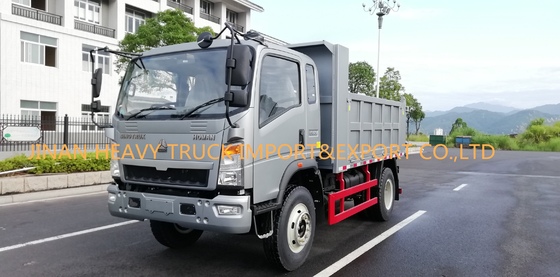 5 টন হাও 4x2 ডাম্প ট্রাক ছোট সিনো ডাম্প ট্রাক জেডজেড 3158 ই 3414 সি 1