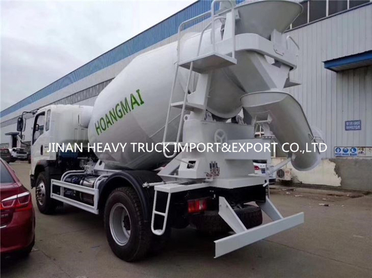 কারখানার দাম HOWO 3cbm 5M3 হালকা দায়িত্ব 4x2 কংক্রিট স্ব লোডিং কংক্রিট মিশুক ট্রাক