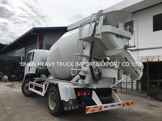 কারখানার দাম HOWO 3cbm 5M3 হালকা দায়িত্ব 4x2 কংক্রিট স্ব লোডিং কংক্রিট মিশুক ট্রাক