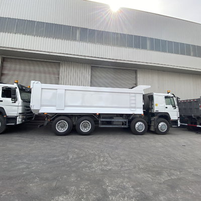 সিনোট্রুক হাও ট্যাপার ডাম্প ট্রাক 8X4 336hp ডাম্পার স্বয়ংক্রিয় কার্গো ট্রাক