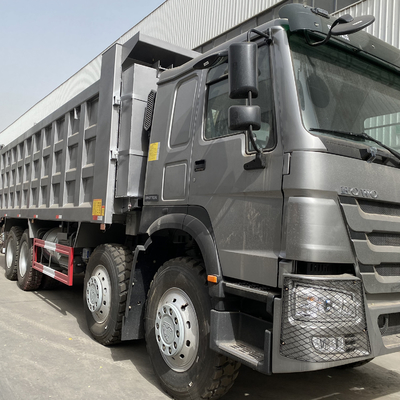সিনোট্রুক হাও ট্যাপার ডাম্প ট্রাক 8X4 336hp ডাম্পার স্বয়ংক্রিয় কার্গো ট্রাক