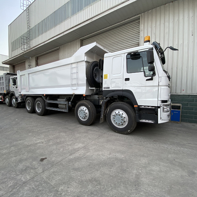 সিনোট্রুক হাও ট্যাপার ডাম্প ট্রাক 8X4 336hp ডাম্পার স্বয়ংক্রিয় কার্গো ট্রাক