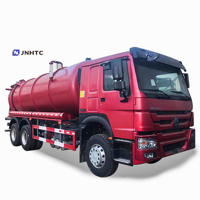 HOWO 336ps 16cbm স্যুয়েজ সাকশন ট্রাক ডিজেল ইউরো 2 10 চাকা 6x4