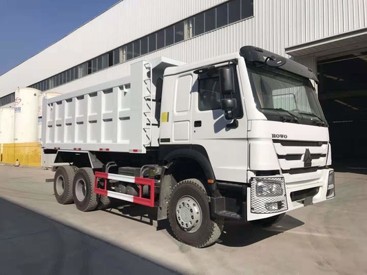 সিনোট্রুক হাও 6x4 3 এক্সল ডাম্প ট্রাক 30 টন ভারী দায়িত্ব ডাম্প ট্রাক টিপার ট্রাক লোড হচ্ছে