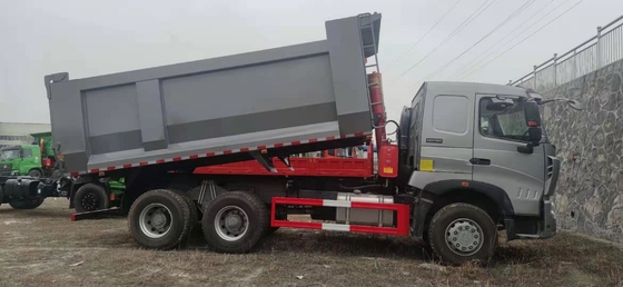 হাওও 6x4 এ 7 ট্যাপার ট্রাক 3 এক্সল ডাম্প ট্রাক ট্যাপার ট্রাক 60 টন ডাম্প ট্রাক