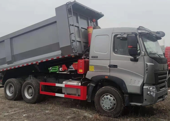হাওও 6x4 এ 7 ট্যাপার ট্রাক 3 এক্সল ডাম্প ট্রাক ট্যাপার ট্রাক 60 টন ডাম্প ট্রাক