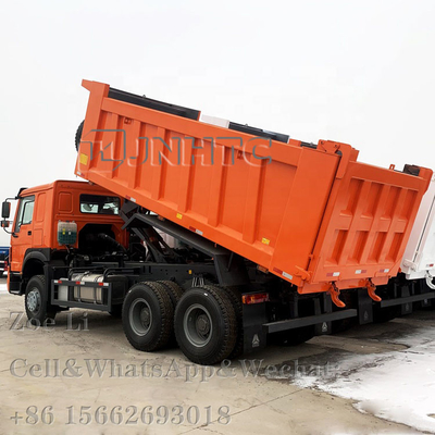 সিনোট্রুক HOWO ইউরো ২ বাম হাতের ড্রাইভিং 6x4 371hp সাদা ডাম্প ট্রাক টিপার ট্রাক কার্গো ট্রাক