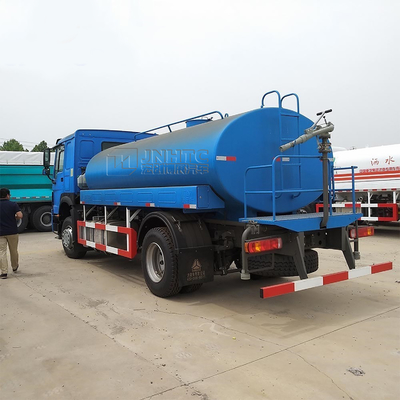 HOWO Euro2 4 4x2 6 চাকা 12000 লিটার 12 ঘনমিটার জল ট্যাঙ্ক স্প্রিংকলার ট্রাক