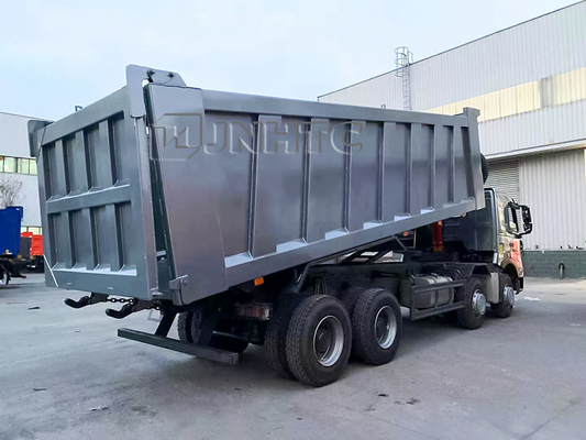 ফিলিপিন্সে 12 চাকা হাও এ 7 ডাম্প টিপার ট্রাক 420hp p