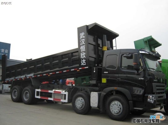 ফিলিপিন্সে 12 চাকা হাও এ 7 ডাম্প টিপার ট্রাক 420hp p
