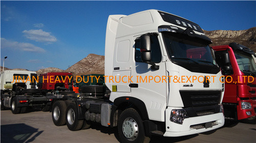 10 হুইলারের সিনোট্রাক HOWO A7 6x4 ট্রাক্টর ট্রাক 371hp 420hp