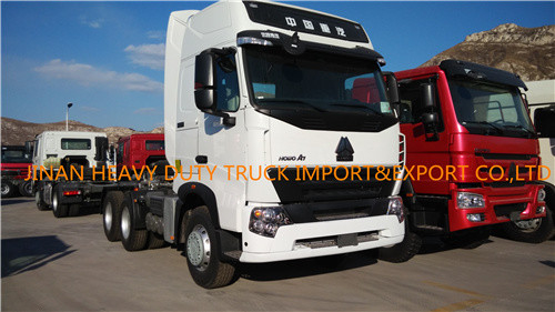 10 হুইলারের সিনোট্রাক HOWO A7 6x4 ট্রাক্টর ট্রাক 371hp 420hp