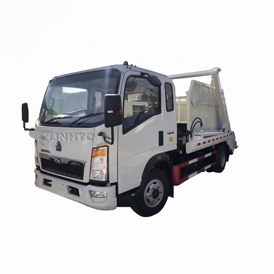 জলবাহী সুইং আর্ম হালকা ছোট আবর্জনা ট্রাক 4x2 3m3 5m3 ধারক