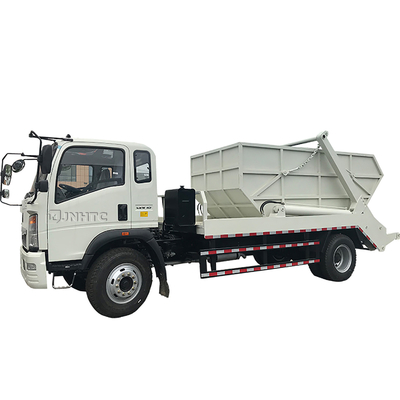 জলবাহী সুইং আর্ম হালকা ছোট আবর্জনা ট্রাক 4x2 3m3 5m3 ধারক