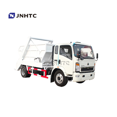 জলবাহী সুইং আর্ম হালকা ছোট আবর্জনা ট্রাক 4x2 3m3 5m3 ধারক