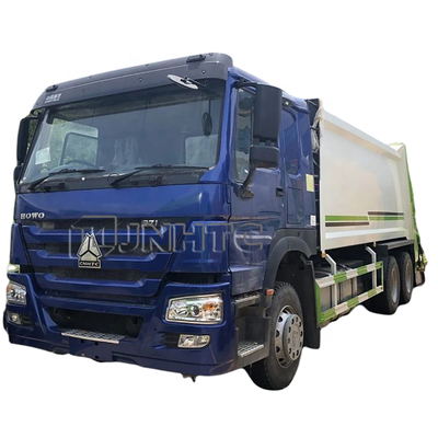 HOWO 6x4 12cbm 15cbm হাইড্রোলিক সুইং আর্ম গার্বেজ ট্রাক ইউরো 2 ইউরো 3 কন্টেইনার আবর্জনা বিন