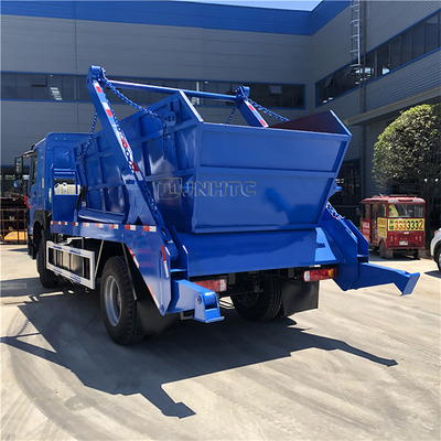 HOWO 6x4 12cbm 15cbm হাইড্রোলিক সুইং আর্ম গার্বেজ ট্রাক ইউরো 2 ইউরো 3 কন্টেইনার আবর্জনা বিন