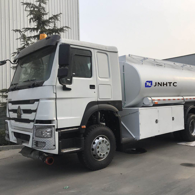 সিনোট্রুক HOWO 371hp তেল জ্বালানী ট্যাঙ্কার ট্রেলার ইউরো 2 ইউরো 3 25000L 6x4