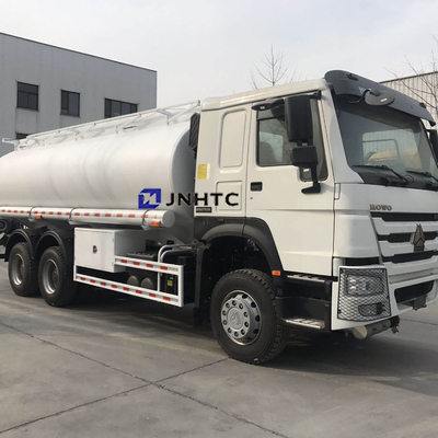 সিনোট্রুক HOWO 371hp তেল জ্বালানী ট্যাঙ্কার ট্রেলার ইউরো 2 ইউরো 3 25000L 6x4