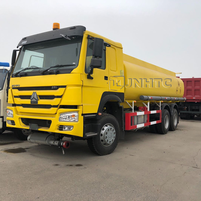 সিনোট্রুক HOWO 371hp তেল জ্বালানী ট্যাঙ্কার ট্রেলার ইউরো 2 ইউরো 3 25000L 6x4