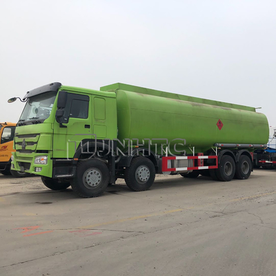 হাও ইউরো 2 ইউরো 4 লাইট ডিউটি ​​বাণিজ্যিক ট্রাক 8x4 38000L তেল জ্বালানী ট্যাঙ্কার ট্রাক