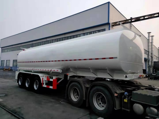 লিয়াংশান 30000l-60000l অ্যালুমিনিয়াম ফুয়েল ট্যাঙ্কার আধা ট্রেলার