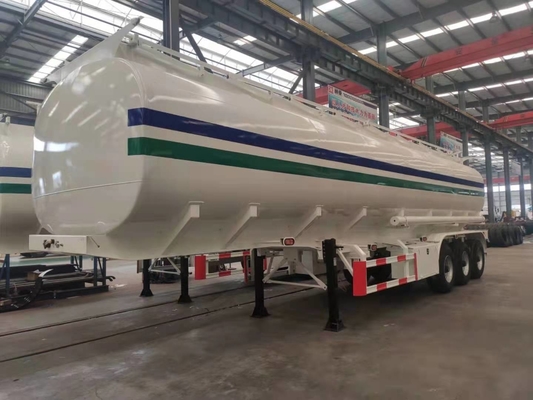 লিয়াংশান 30000l-60000l অ্যালুমিনিয়াম ফুয়েল ট্যাঙ্কার আধা ট্রেলার