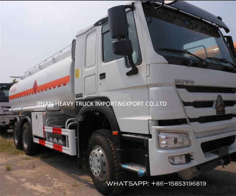 সিনোট্রুক হাও 25cbm 25000 লিটার অয়েল ট্যাঙ্ক ট্রেলার তেল ফিলিং ট্রাক